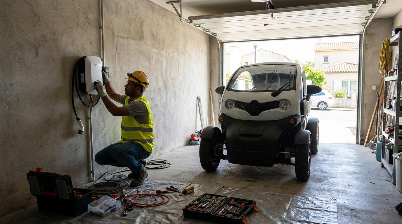 Instalacao de carregador de carro eletrico profissional em Cotia‑SP