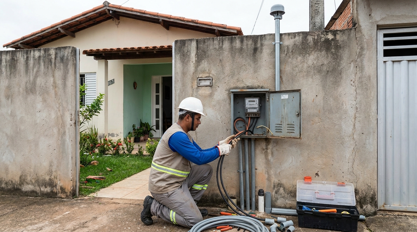 Instalação de Padrão de Energia perto de mim em Cotia‑SP